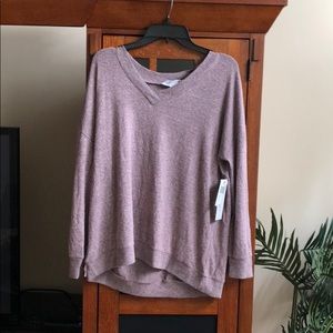 Long Sleeve Purple Top